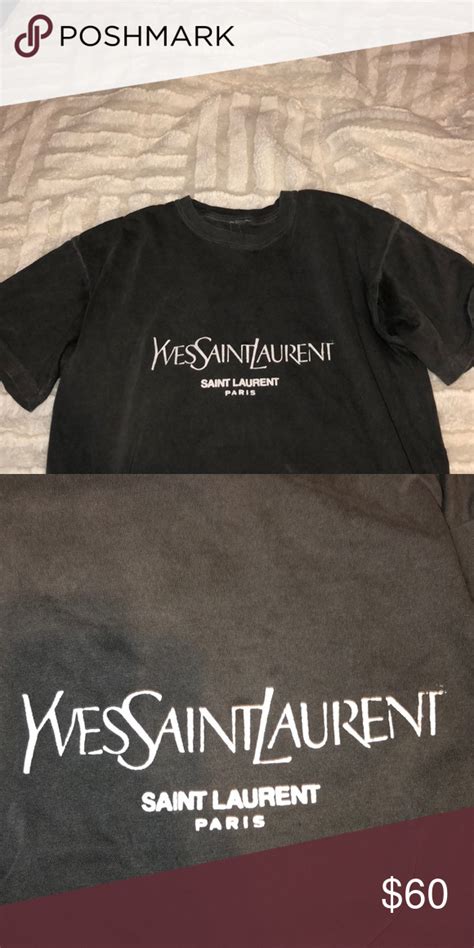 yves saint laurent t shirt coal and terry|Amazon.com: Yves Saint Laurent T Shirt.